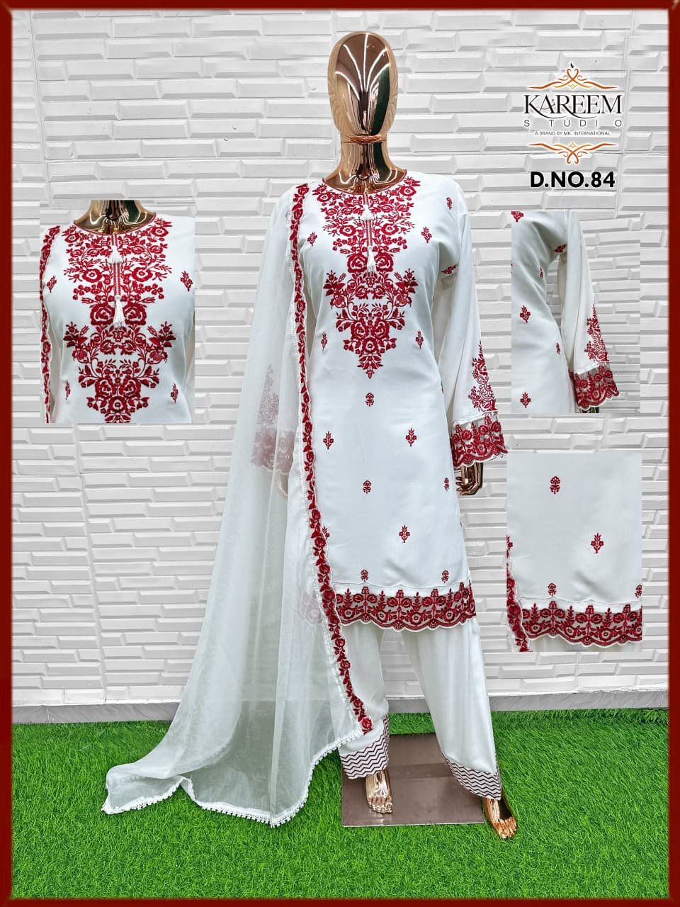 Elegant Georgette Suit with Beat Work